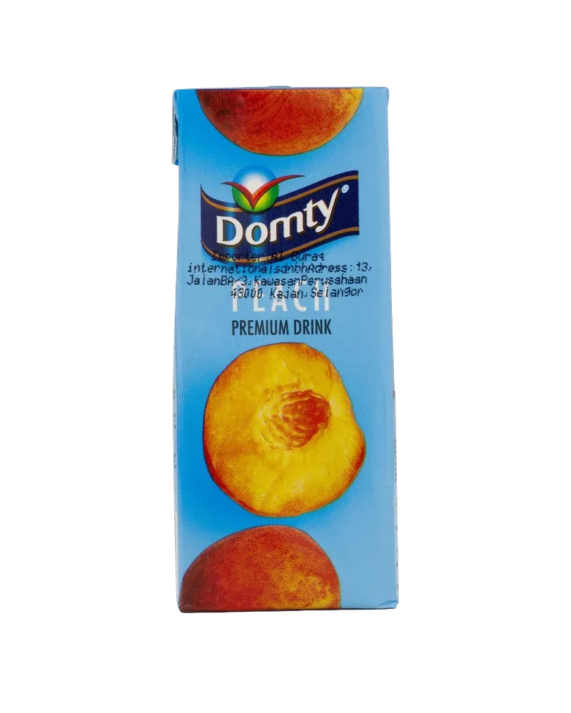 Domty Peach Premium Drink 235ml