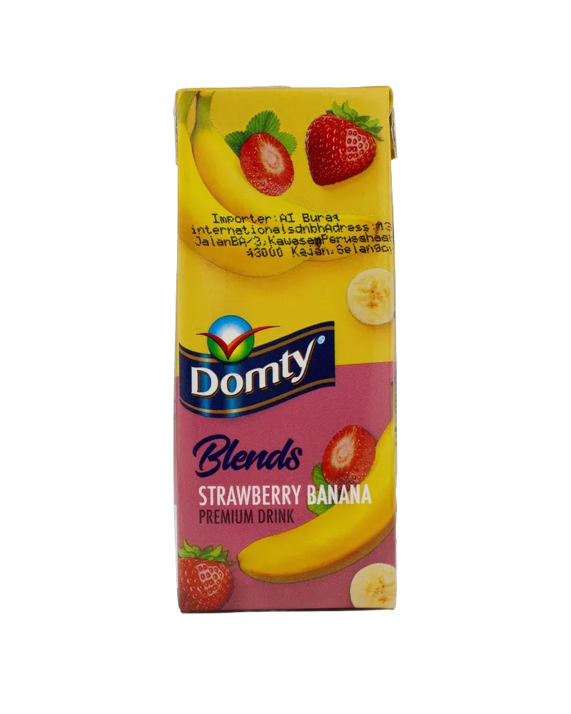 Domty Strawberry Banana 235ML
