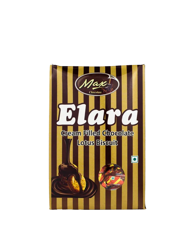 Max Chocolate Double Twist Lotus Biscuit