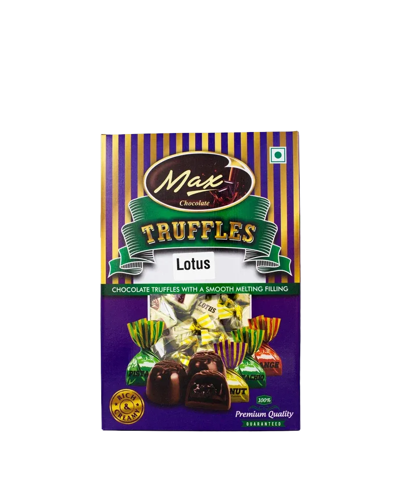 Max Chocolate Twist Truffles Lotus Biscuit