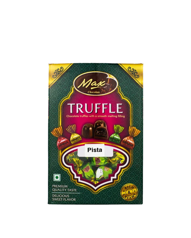 Max Chocolate Twist Truffles Pistachio