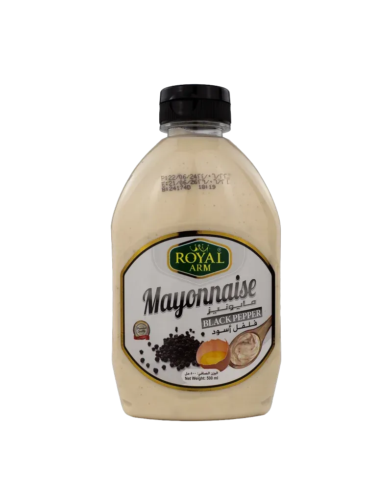 Royal Arm Black Pepper Mayonnaise 500ml
