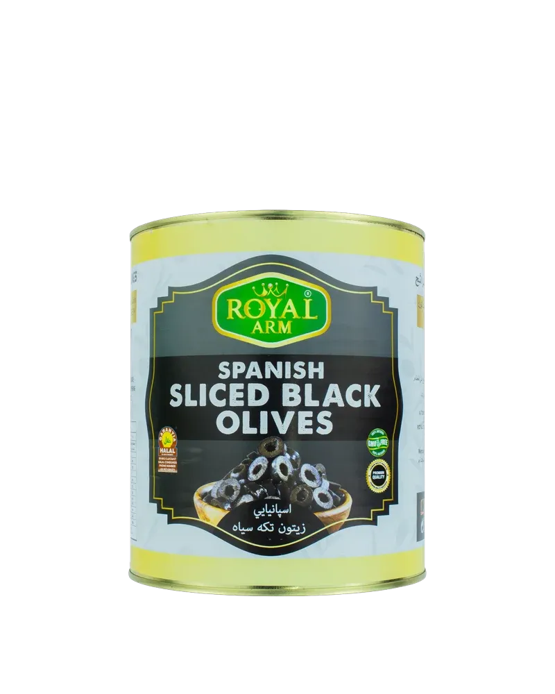 Royal Arm Sliced Black Olives 3kg
