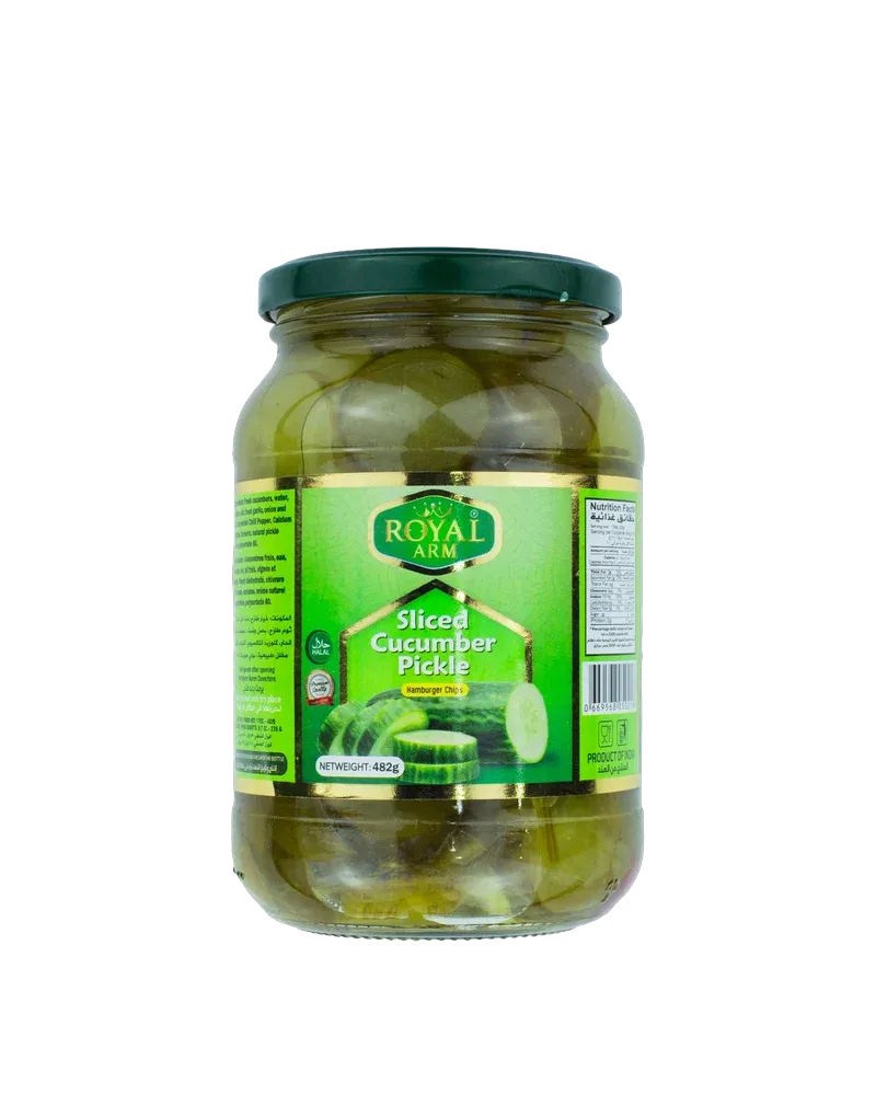 Royal Arm Sliced Cucumber Pickle 482g