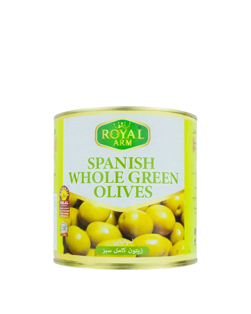 Royal Arm Sliced Green Olives 3kg
